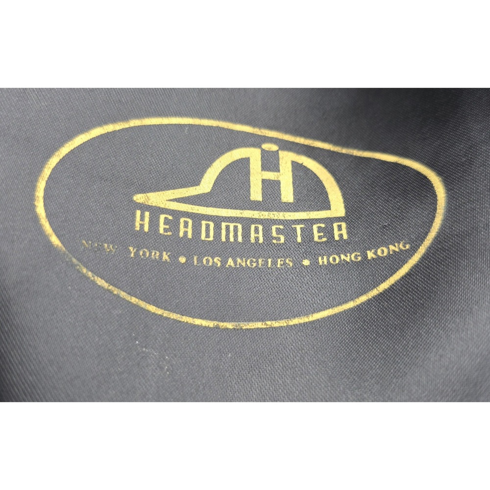 Headmaster Herringbone Flat Cap 6 7/8 Driver Gatsby Scully Hat - Picture 8 of 10